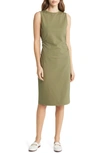 CAPSULE 121 THE ELECTRA RUCHED SHEATH DRESS