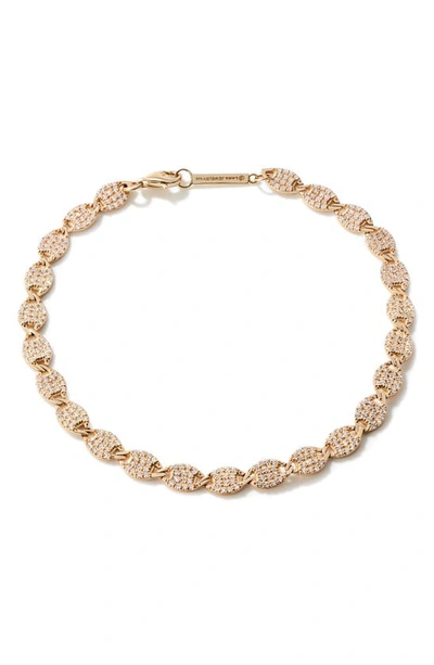 LANA LANA DIAMOND NUDE LINK BRACELET