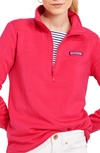 VINEYARD VINES DREAMCLOTH RELAXED HALF ZIP SWEATSHIRT