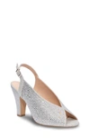 PARADOX LONDON PINK GLORY SLINGBACK PEEP TOE PUMP