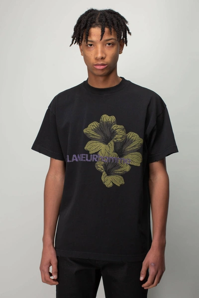 Flaneur Homme Flaneur Flower T-shirt Flower