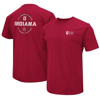 Colosseum Crimson Indiana Hoosiers Oht Military Appreciation T-shirt In Crimson