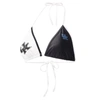 G-iii 4her By Carl Banks Women's  Black, White Kentucky Wildcats Play Action Bikini Top In Black