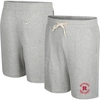 COLOSSEUM COLOSSEUM HEATHER GRAY RUTGERS SCARLET KNIGHTS LOVE TO HEAR THIS TERRY SHORTS