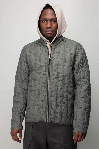 Stone Island Shadow Project Green Quilted Liner Jacket | ModeSens