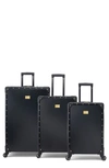 Vince Camuto Jania 2.0 3-piece Luggage Set In Black