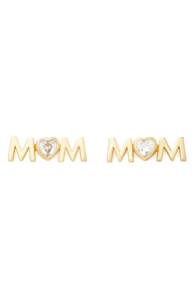 KATE SPADE MOM STUD EARRINGS