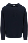 CLOSED CLOSED COTTON WOOL AND CASHMERE KNIT HOODIE