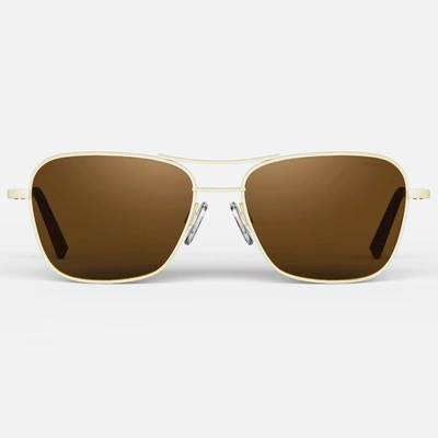 Randolph Engineering Randolph Corsair Sunglasses In Skytec™ Polarized American Tan