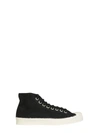 Spalwart Distressed-finish High Top Sneakers In Black