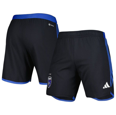Adidas Originals Adidas Black San Jose Earthquakes 2023 Home Aeroready Authentic Shorts