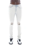 CULT OF INDIVIDUALITY PUNK DISTRESSED SUPER SKINNY JEANS