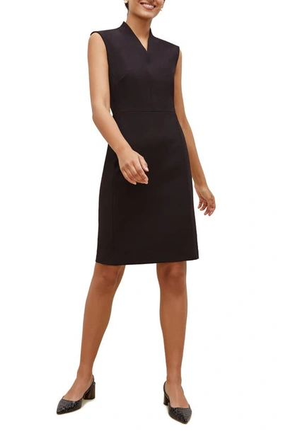 M.m.lafleur The Aditi Dress - Wondertex In Black