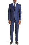 ZEGNA ZEGNA 15MILMIL15 MICRO PATTERN WOOL SUIT