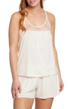 FLEUR'T DAINTY LACE SHORT PAJAMAS