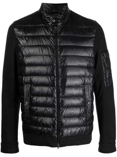 Herno Nylon Down Jacket In Black