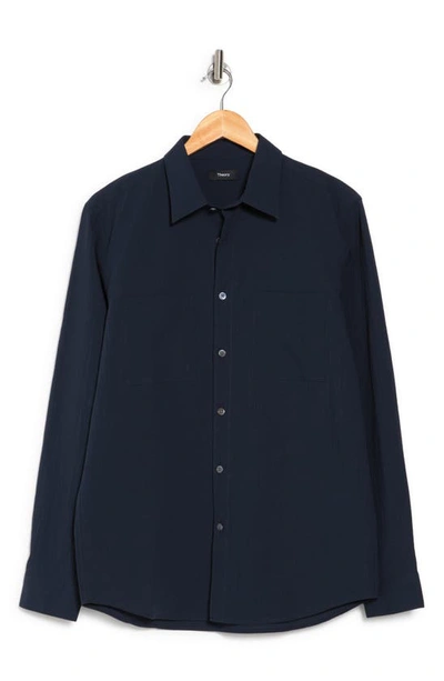 THEORY THEORY IRVING 2P SPRING RIPSTOP SHIRT