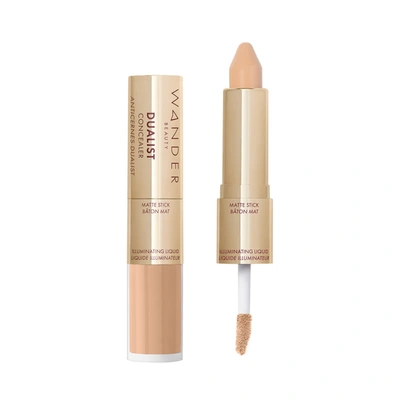 Wander Beauty Dualist Matte And Illuminating Concealer In Light