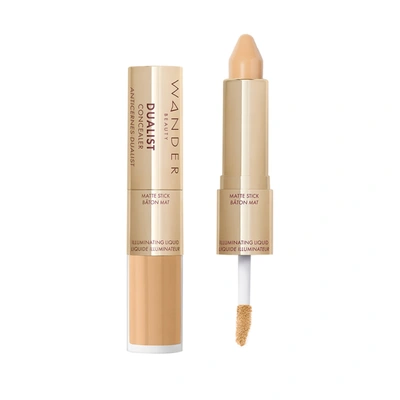 Wander Beauty Dualist Matte And Illuminating Concealer In Light Medium