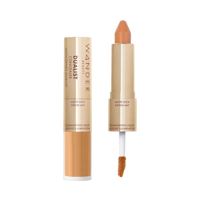 Wander Beauty Dualist Matte And Illuminating Concealer In Tan