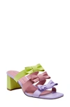 Katy Perry Women's The Tooliped Block Heel Bow Sandals In Purple