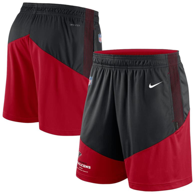 Nike Men's Dri-fit Primary Lockup (nfl Atlanta Falcons) Shorts In Black