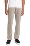 Frame L'homme Slim Brushed Twill Pants In Khaki