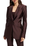 GOOD AMERICAN HIGH SHINE COMPRESSION SCULPTED BLAZER