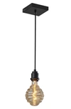 Adesso Lighting Wren Pendant Light In Black