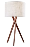 Adesso Lighting Brooklyn Table Lamp In Walnut