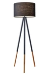 Adesso Lighting Louise Floor Lamp In Black
