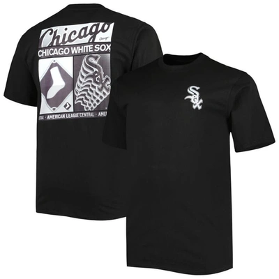 Profile Black Chicago White Sox Two-sided T-shirt