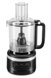 Kitchenaid Easy Store 7-cup Food Processor In Black Matte