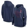 NIKE NIKE NAVY CLEVELAND GUARDIANS BIG GAME PULLOVER HOODIE