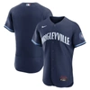 NIKE NIKE NAVY CHICAGO CUBS CITY CONNECT AUTHENTIC JERSEY