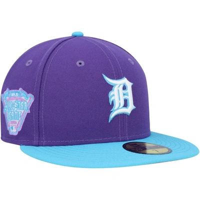 NEW ERA NEW ERA PURPLE DETROIT TIGERS VICE 59FIFTY FITTED HAT