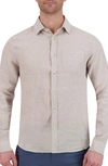 REPORT COLLECTION REPORT COLLECTION STRETCH LINEN DRESS SHIRT