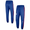Nike Royal Philadelphia 76ers Authentic Showtime Performance Pants In Royal