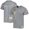 Mitchell & Ness Men's  Heather Gray Pittsburgh Penguins City Collection T-shirt In Heather Gray