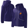 G-III 4HER BY CARL BANKS G-III 4HER BY CARL BANKS PURPLE PHOENIX SUNS LAST SHOT FULL-ZIP HOODIE