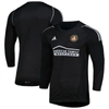 ADIDAS ORIGINALS ADIDAS BLACK ATLANTA UNITED FC 2023 GOALKEEPER LONG SLEEVE REPLICA JERSEY