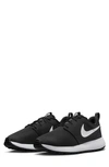 Nike Roshe G Next Nature Coated-mesh Golf Shoes In Black/ White