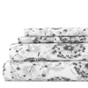 IENJOY HOME Make a Wish Light Gray Pattern Sheet Set Ultra Soft Microfiber Bedding, Twin