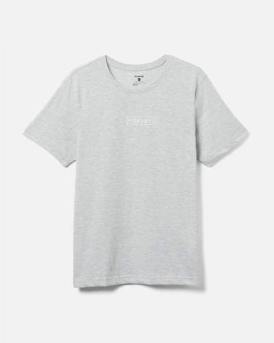 United Legwear Men's Exist Boxed Logo Cotton Jersey Graphic T-shirt Short In Grey,grey