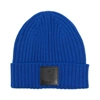 GIVENCHY GIVENCHY BLUE BEANIE HAT IN MEN'S WOOL