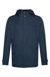 Cardinal Of Canada Hooded Windbreaker Jacket In Dark Navy