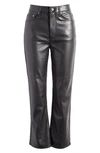 Pistola Lennon High Rise Cropped Boot Pant In Slate Black In Multi