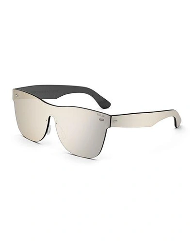 Super Tuttolente Classic Unit Square Sunglasses, Ivory