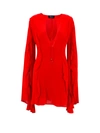 Blumarine Synthetic Fibers Dress In Red