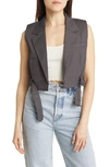 NOISY MAY THEA BELTED VEST